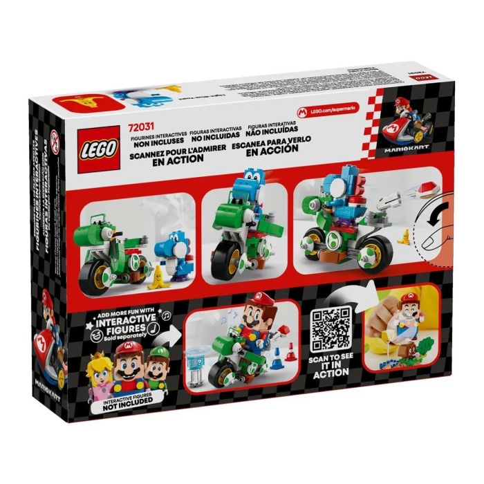 72031 Lego Super Mario Mario Kart – Yoshi Bike 133 parça +7 yaş