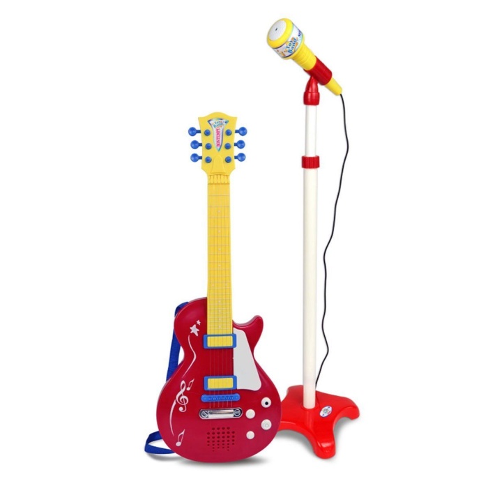 45832 Elektronik Gitar Ayaklı Mikrofon Müzik Seti -Sunman