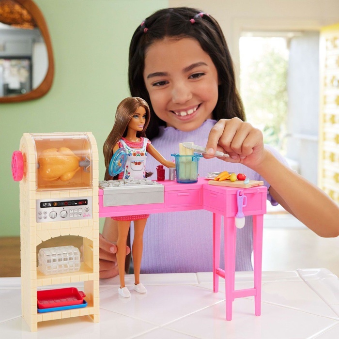 JCT06 Teresa ve Mutfağı Oyun Seti - Barbie and Teresa Recipe for Friendship
