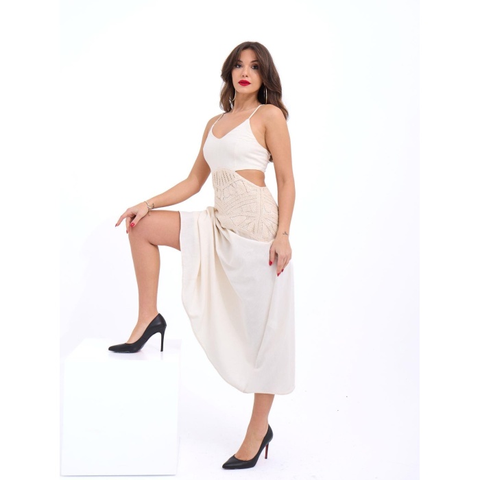 6229 ELBİSE-BEJ