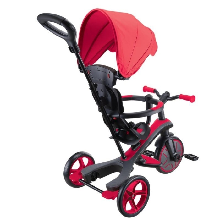 Globber Explorer 4in1 Trike Bisiklet Kırmızı