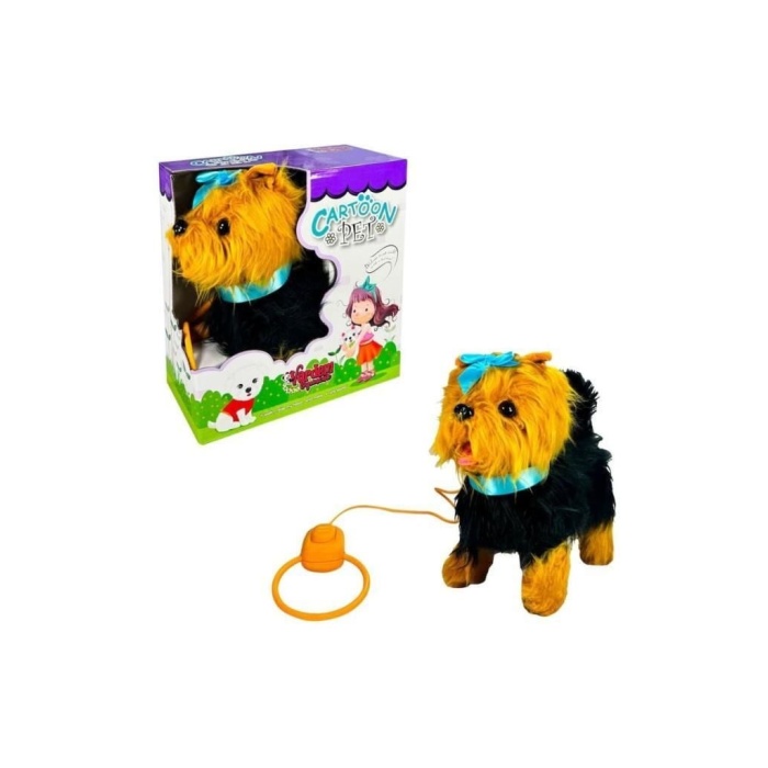 Peluş Tasmalı Yürüyen Köpek - FT-B267