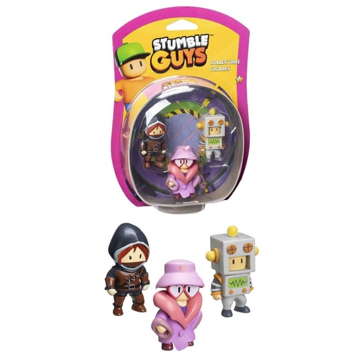 PMI SG2220 Stumble Guys Figür Seti 3lü -Necotoys