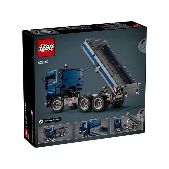 42203   Technic Damperli Kamyon 462 parça +9 yaş