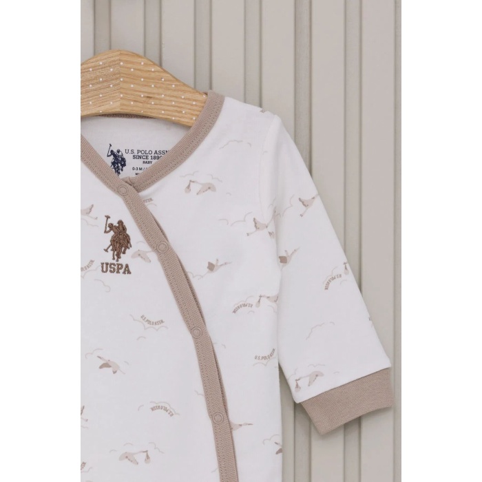 U.S Polo Bebek Tulum USB2019 Krem