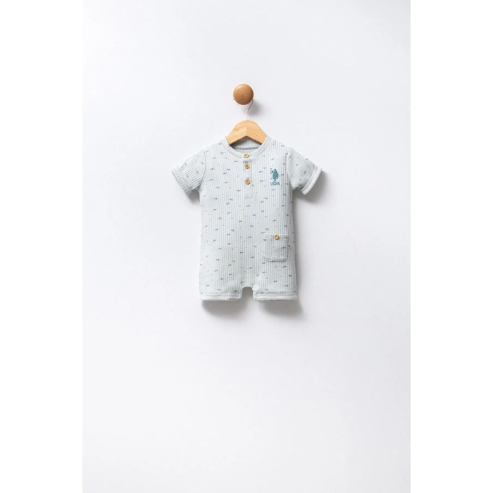 U.S Polo Bebek Tulum USB2312 Su Yeşili