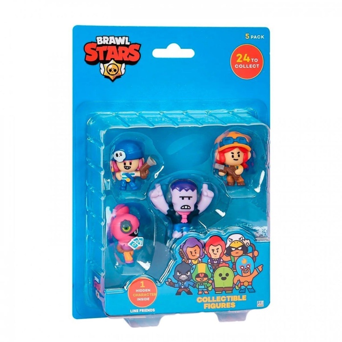 PMI/BRW2040 Brawl Stars 5li Figür -Necotoys