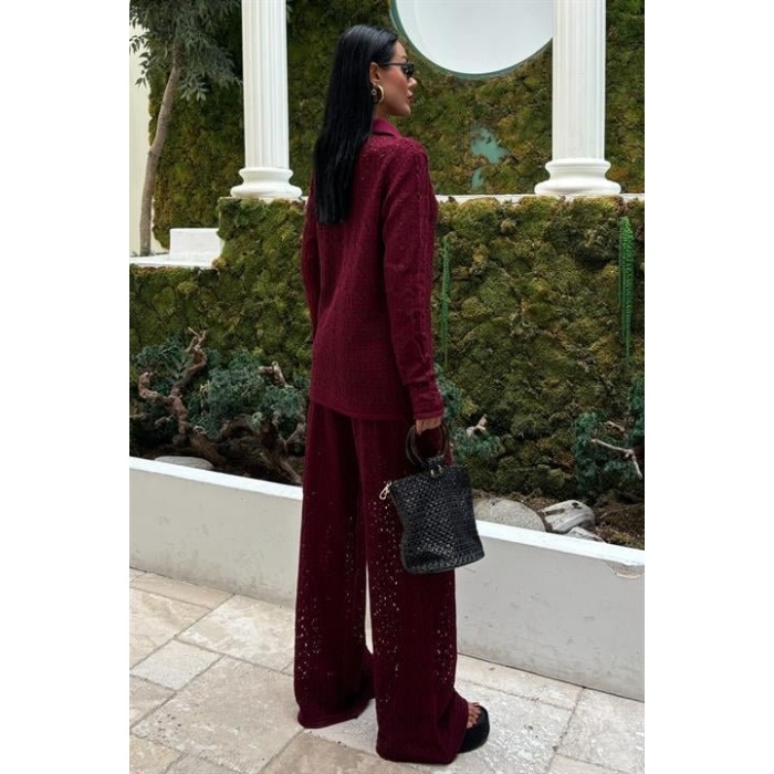 Odette Ajurlu Triko Pantolon Takım 9934