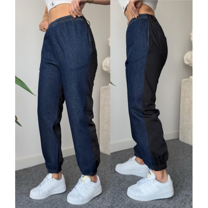 6627 KOT PANTOLON-MAVİ