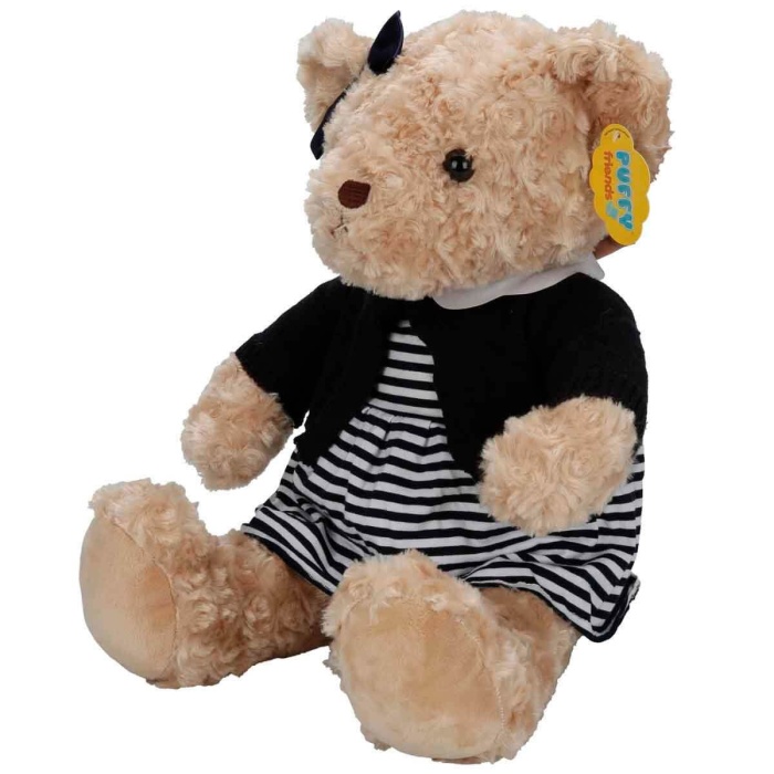 4807 Kıyafetli Peluş Ayı Teddy Bear 37 cm -Sunman