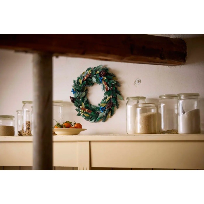 10340 Lego iconic Botanicals Çelenk - Wreath 1194 parça +18 yaş