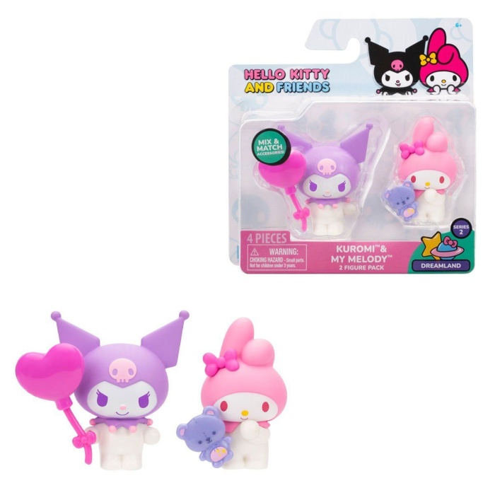 HKT06100 Hello Kitty 2li Mini Figür HKT0151-HKT0159