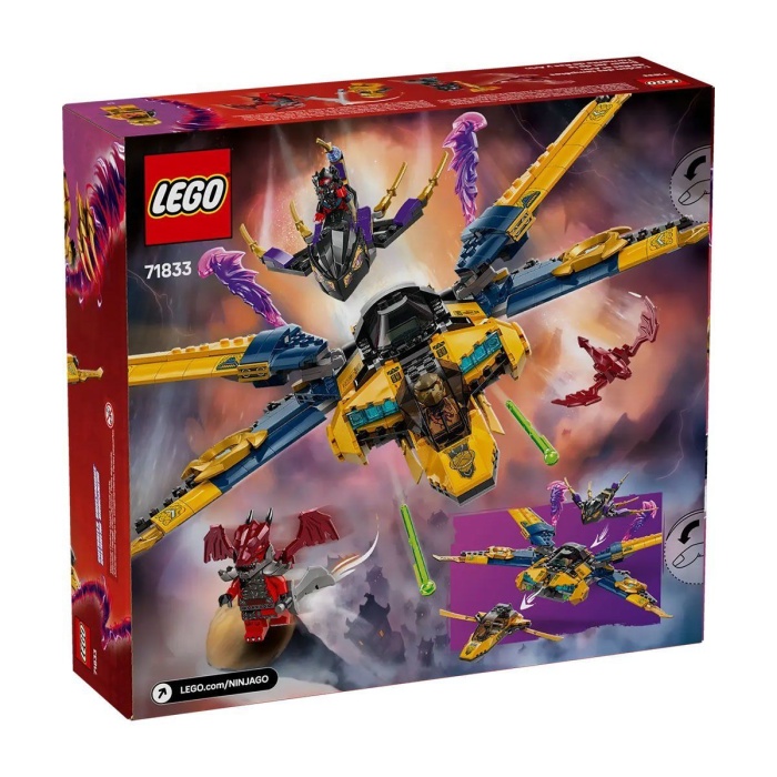 71833 Lego Ninjago Ras ve Arinin Süper Fırtına 510 parça +8 yaş
