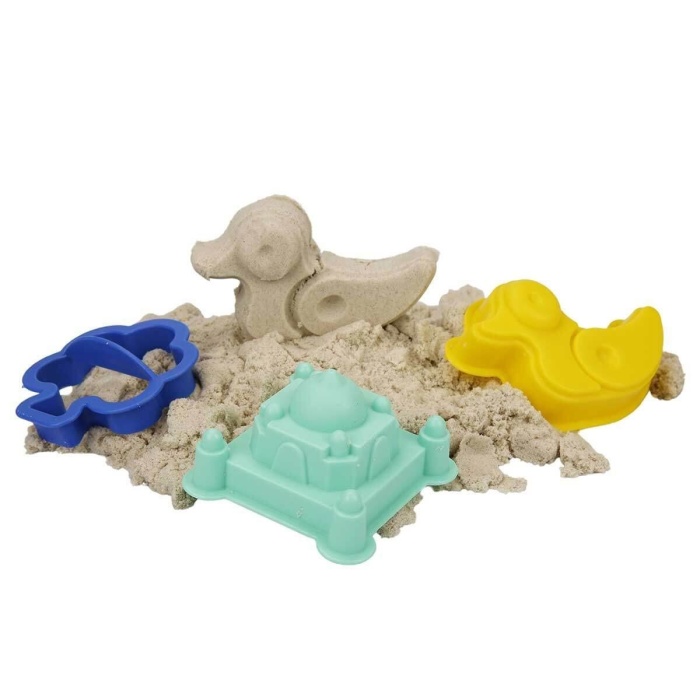 0449 Crafy Oyun Kumu Seti Naturel 350 g -Sunman
