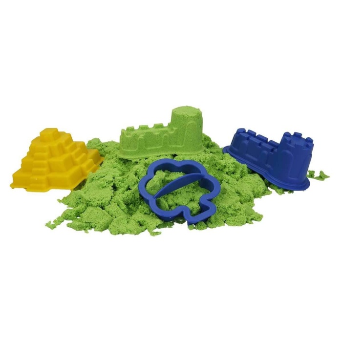 0454 Crafy Oyun Kumu Seti Yeşil 350 g