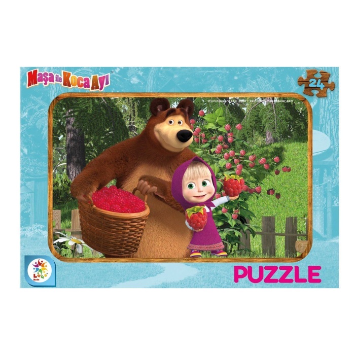 MS7537 MASHA KOCA AYI 24 PCS FRAME
