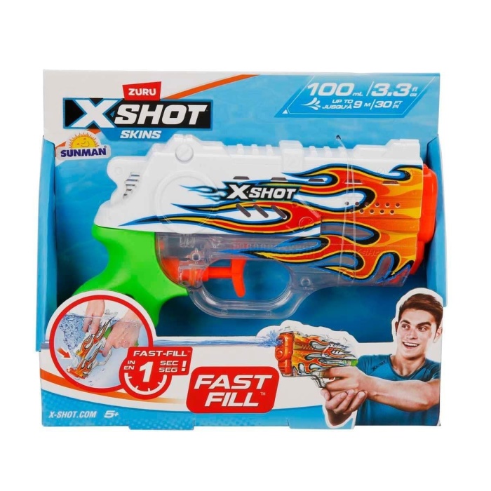4582 X-Shot Skins Nano Fast Fill Su Tabancası 19 cm