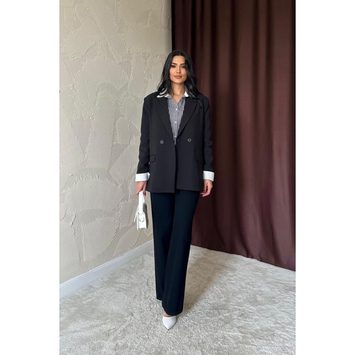 Siyah Blazer Ceket