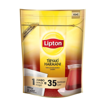 Lipton Tiryaki Harman Jumbo Demlik Poşet Çay 35 gr 30’lu