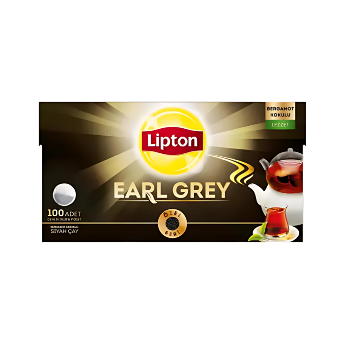 Lipton Earl Grey Demlik Poşet Çay 100lü