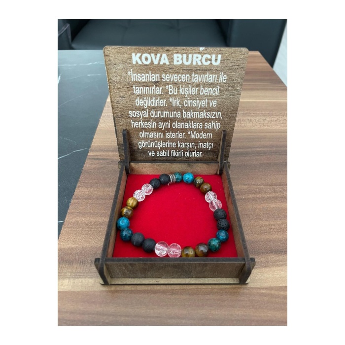 KOVA BURCUNA ÖZEL DOĞAL TAŞ BİLEKLİK