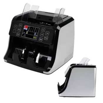 A15 TL /  Euro Üsten beslemeli Kağıt Para Sayma Makinesi