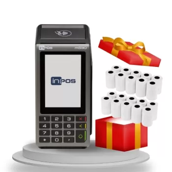 inPOS M530 4G YazarKasa Pos + 20 Adet rulo Hediye