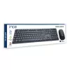 İnca IWS-537 Wireless Slim Design Soft Touch Q Keyboard&amp;Mouse Set