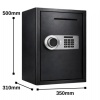 Para Kasası Şifreli, Parmak izli, Anahtarlı / 31 x 35 x 50 cm