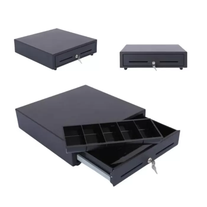 Dbpos Mk-410 Metal Para Çekmecesi 5 gözlü Metal Mekanizma 41 x 41 x 11Cm