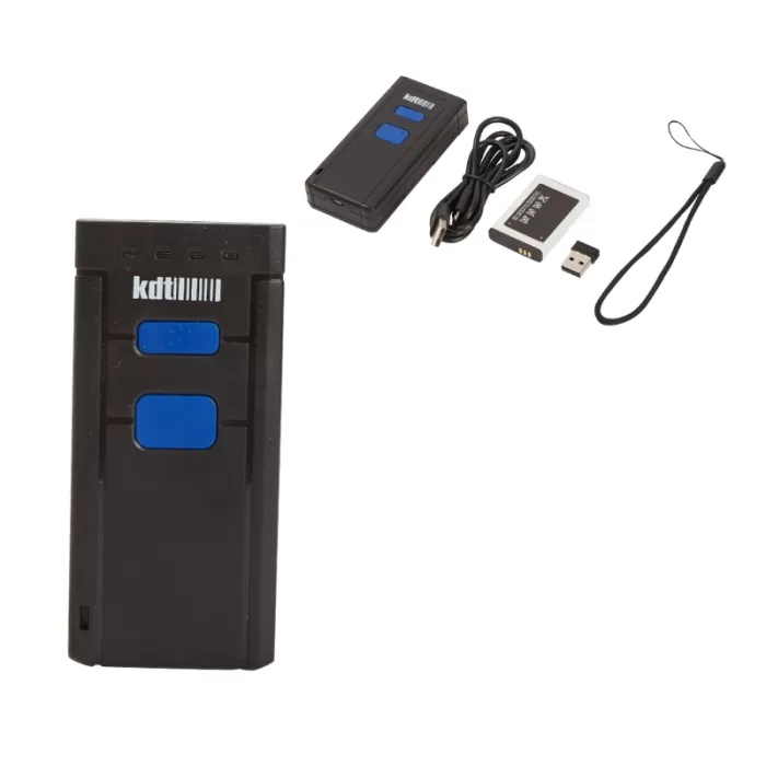 KDT-5042 (2D) Kablosuz Hafızalı Lazer Barkod Okuyucu (2.4G+USB+Bluetooth)