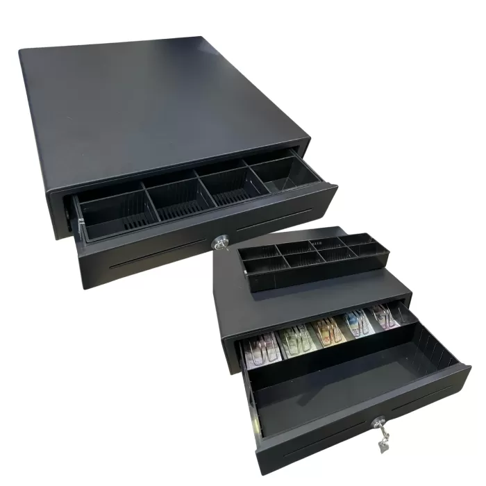 Dbpos M-415 Metal Para Çekmecesi 5 Gözlü Plastik Sürgü