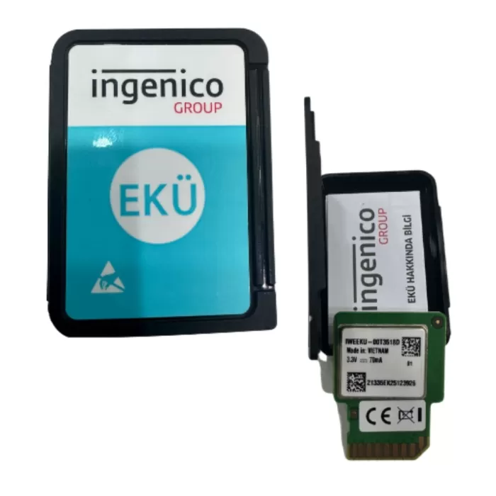 İngenico Yüksek Kapasiteli EKÜ - Hafıza Kartı