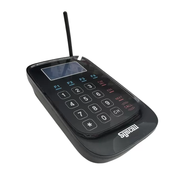 Syscall GP 2000 T Numaramatik Siyah (Guest Pager Transmitter)