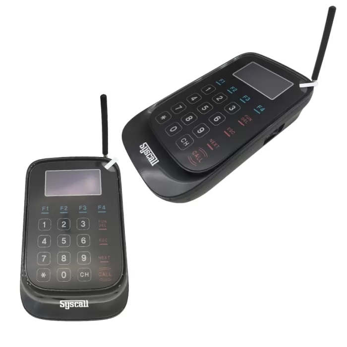 Syscall GP 2000 T Numaramatik Siyah (Guest Pager Transmitter)