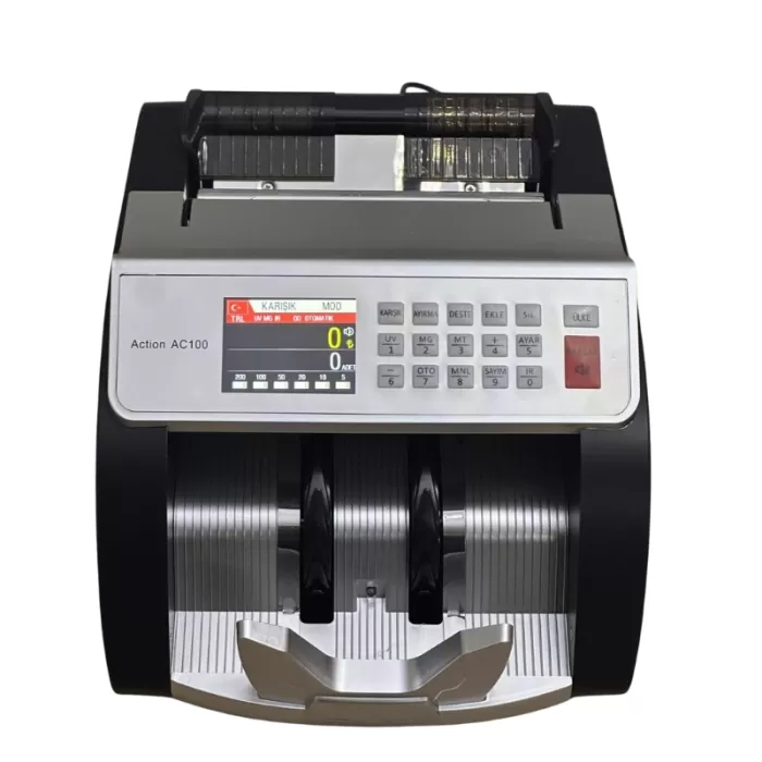 Action AC100 TL / EURO Kağıt Para Sayma Makinesi