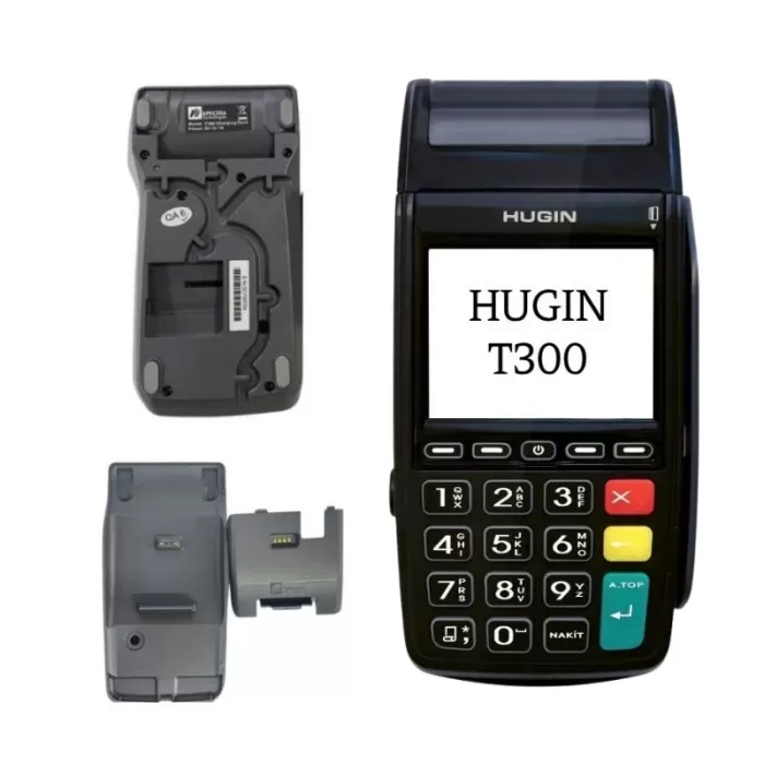 Hugin Tiger 4G T300 Yeni Nesil Yazarkasa Pos  + Şarj Üniteri