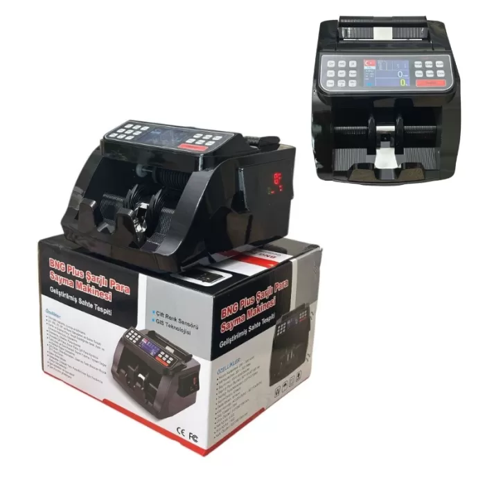 Bng Plus Mobil seyyar Şarjlı Para Sayma makinası TL /  EURO