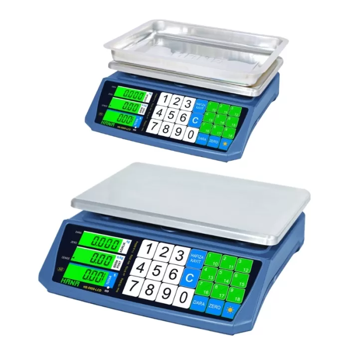 Hana Hs-5500 LCD Tartım Terazisi 30 Kg Kapasite