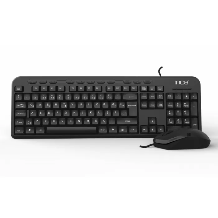 İnca Imk-375t Wıred Multimedia Q Klavye &amp; Mouse Set