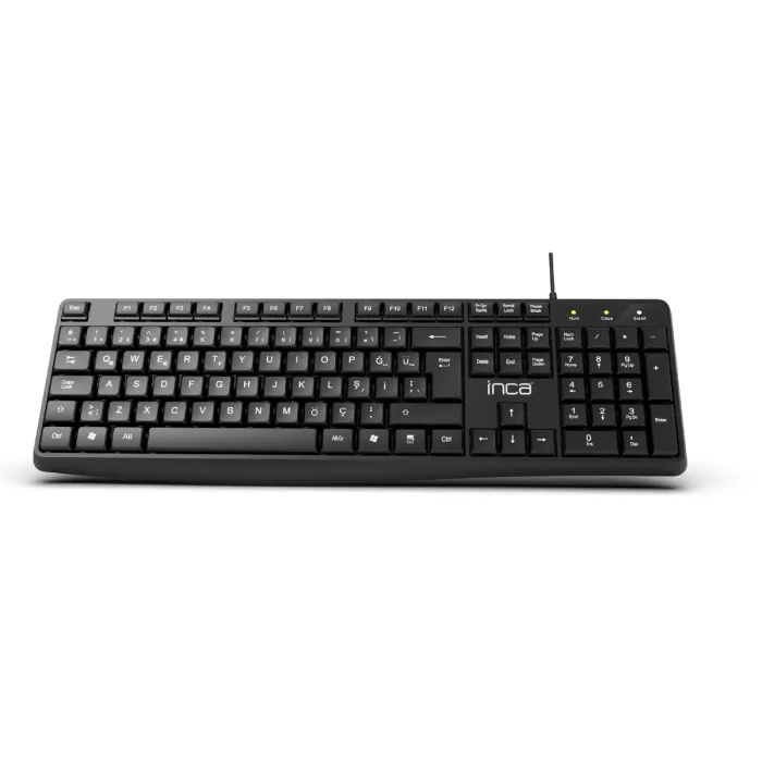 İnca IK-275QU Q Multımedıa Soft Touch Black Keyboard