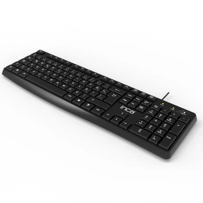 İnca IK-275QU Q Multımedıa Soft Touch Black Keyboard
