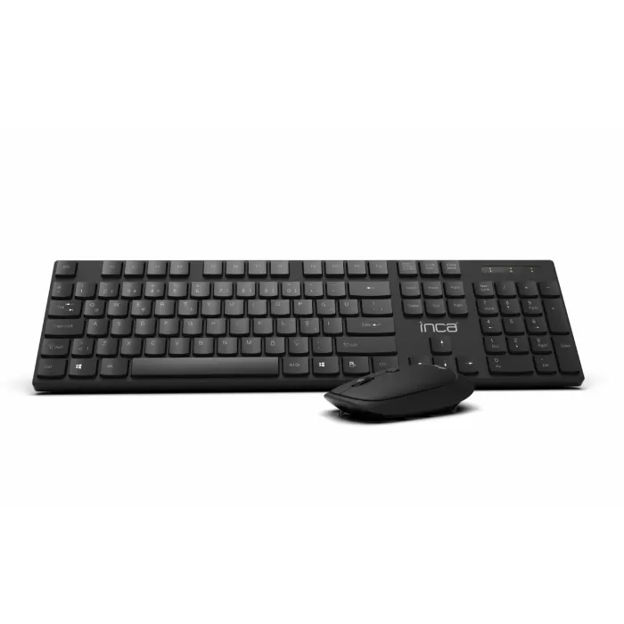 İnca IWS-537 Wireless Slim Design Soft Touch Q Keyboard&amp;Mouse Set