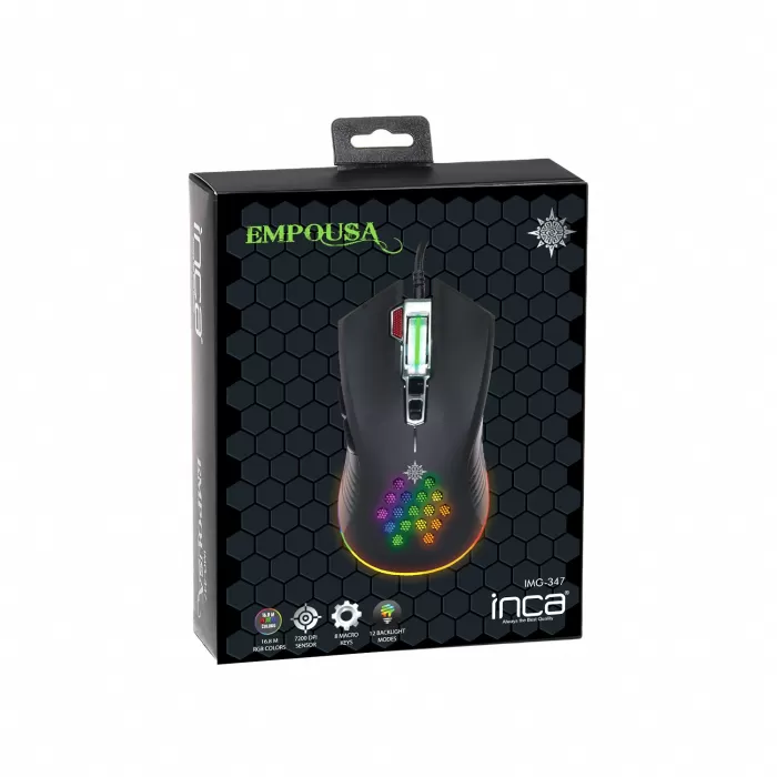 İnca IMG 047T RGB MACRO Gaming Mosue