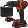 Black+Decker BDCHD18KB-QW 18V/1.5Ah Li-ion Çift Akülü 2 Vitesli Darbeli Matkap