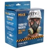 MaxSafety YYM-SET1 Çift Filtreli Hazır Set Yarım Yüz Solunum Maskesi