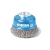 Osborn Pro (TAIFUN) D100 M14 Çelik Düz Telli Çanak Fırça