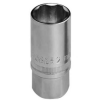 Troy 26126 1/2 inç Buji Lokması (Ölçü 21mm-Çap 27,8mm-Uzunluk 65mm)