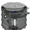 Sanihydro Sanifos 610 SLD ÇarKLı Çift Pompa Monofaze Yağmur Suyu Tahliye Pompası 610 Lt.