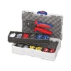 Knipex 97 90 09 Çantalı Papuç Sıkma Seti